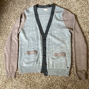 Vintage Levis colorblock cardigan M
